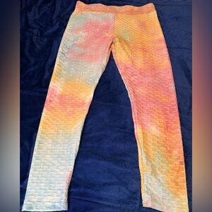 Love Pastel Tie-Dye Leggings